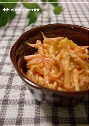 にんじんの味噌クリームチーズ炒め-レシピのメイン写真