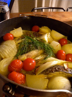 簡単♪フェンネルと魚のサフラン風味タジン-レシピのメイン写真