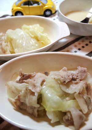 簡単☆キャベツと豚肉の重ね蒸し-レシピのメイン写真