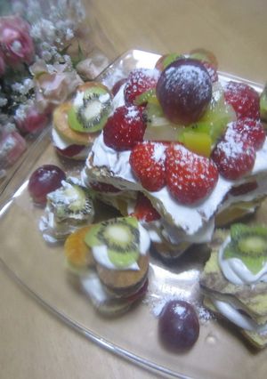 マーブルケーキ-レシピのメイン写真
