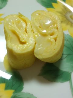 卵1個で!!チーズ卵焼き♡-レシピのメイン写真