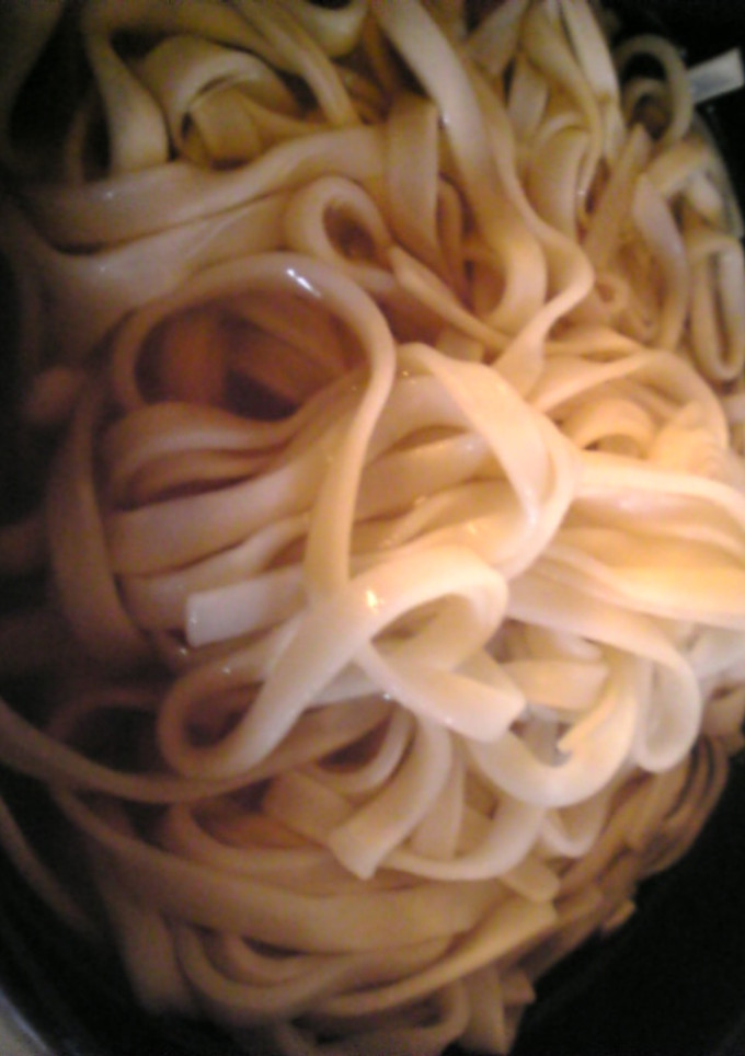 簡単：フォーの即席かけうどん風-レシピのメイン写真