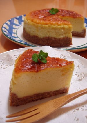 簡単＊ヘルシー❤ 豆乳チーズケーキ♪-レシピのメイン写真