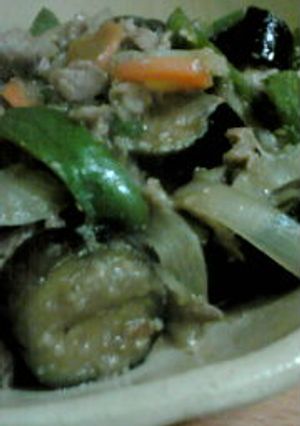 ご飯に合う☆なすと豚肉のみそ炒め-レシピのメイン写真