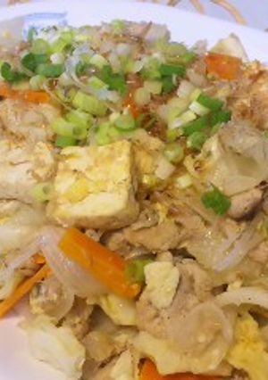 沖縄’n炒め物♡豆腐ちゃんぷるー♡-レシピのメイン写真