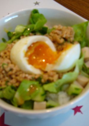 野菜をたっぷり♡オリーブオイルで納豆丼☆-レシピのメイン写真