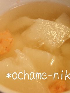 かぶとえびのほっこりスープ-レシピのメイン写真