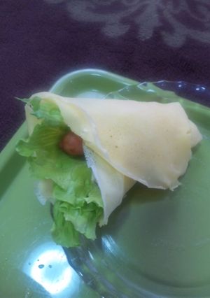 クレープでランチ＊ツナウインナー-レシピのメイン写真