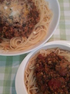 活力鍋でミートソース(アレルギー対応)-レシピのメイン写真