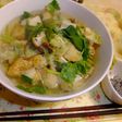 白だしde帆立お茶漬け