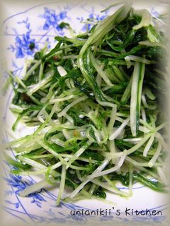 揉むだけ!水菜のはりはり和風サラダ-レシピのメイン写真