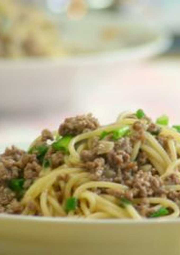 風風パスタ（和風でミートソース風）-レシピのメイン写真