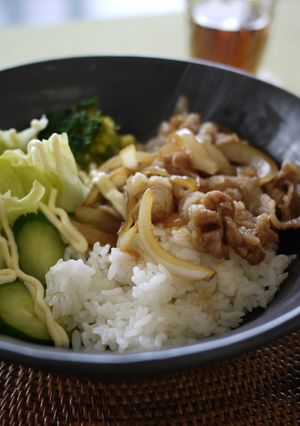 ☆楽ちん☆カフェ風焼き肉プレート-レシピのメイン写真