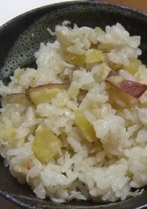 さつまいもとちりめんの炊き込みご飯-レシピのメイン写真