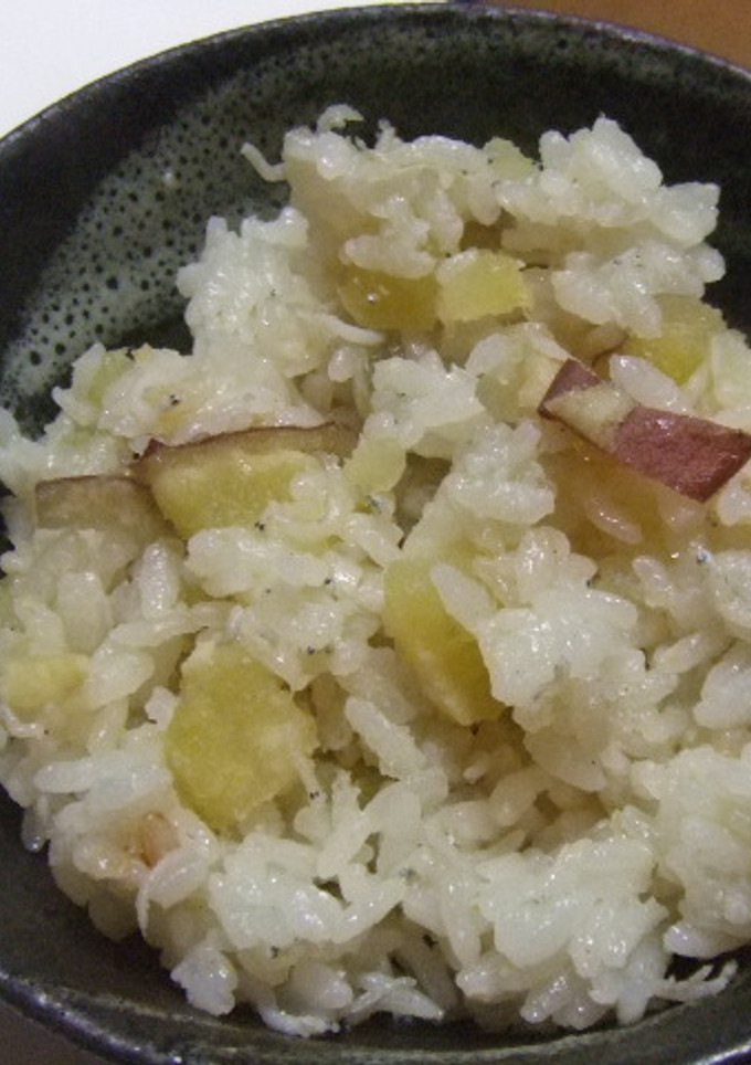さつまいもとちりめんの炊き込みご飯-レシピのメイン写真