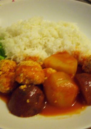 ようこでも作れる簡単ふわふわ鶏だんご-レシピのメイン写真