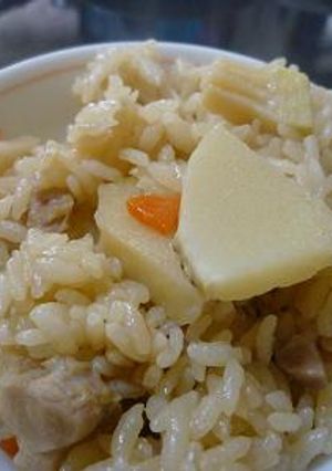 たけのこの炊き込みご飯-レシピのメイン写真