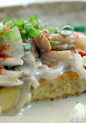 お豆腐のステーキ　豆乳ソース-レシピのメイン写真
