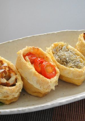 カリカリ☆焼きいなり寿司-レシピのメイン写真