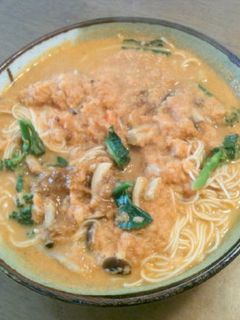 スープも美味しい♪ほんわかカレーにゅう麺-レシピのメイン写真