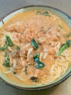 スープも美味しい♪ほんわかカレーにゅう麺-レシピのメイン写真