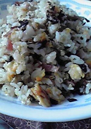 ベーコン高菜チャーハン-レシピのメイン写真