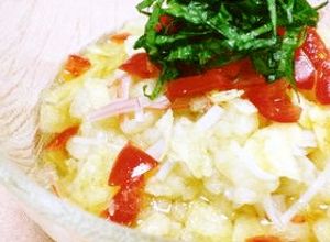 さっぱりひんやり♡夏の冷製ごはん-レシピのメイン写真