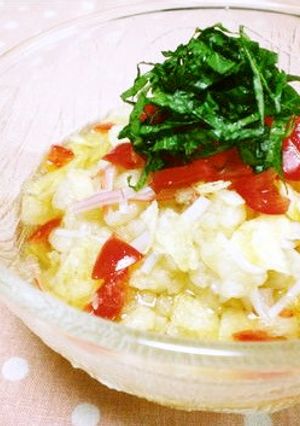 さっぱりひんやり♡夏の冷製ごはん-レシピのメイン写真