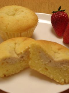 ❀苺レアチーズ!? in マフィン❀-レシピのメイン写真