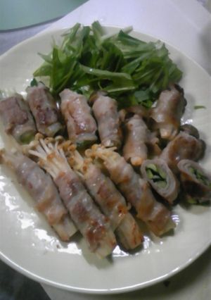 野菜の肉巻き-レシピのメイン写真