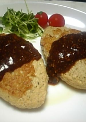 ★ポーク豆腐ハンバーグ★-レシピのメイン写真