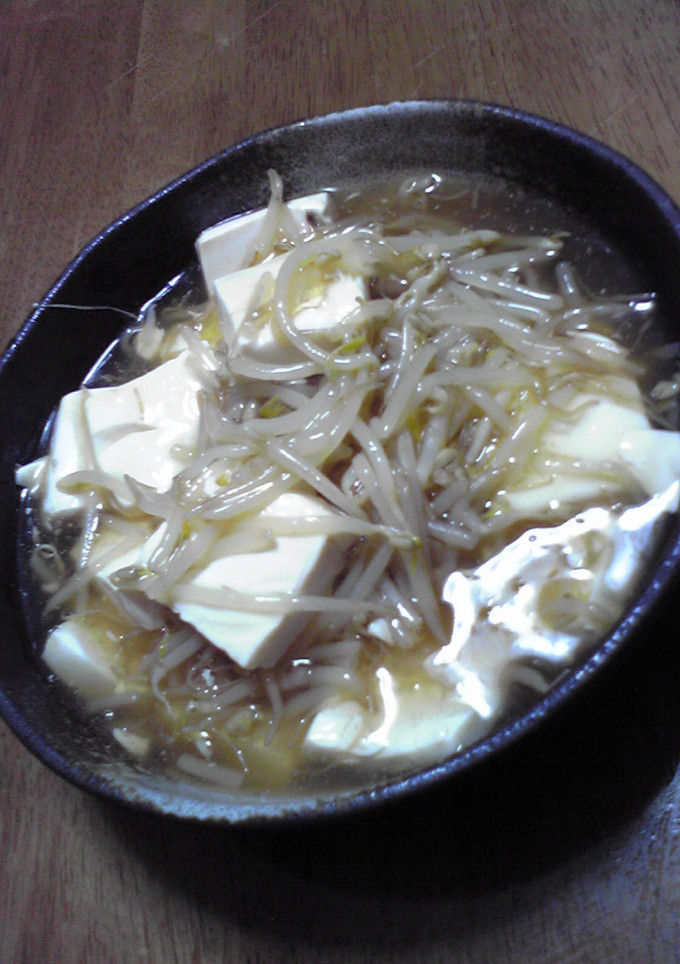 簡単！もやしと豆腐のとろとろ煮-レシピのメイン写真