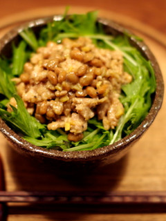 簡単☆味噌de納豆どんぶり-レシピのメイン写真