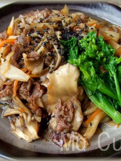 牛肉と舞茸のきんぴらふう-レシピのメイン写真