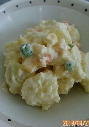 レンジでチン!ポン酢inポテトサラダ-レシピのメイン写真