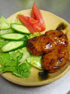鶏つくねのバーグ照焼き-レシピのメイン写真