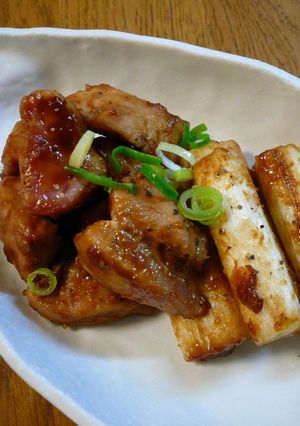 梅味噌ニンニクだれで☆まぐろのステーキ-レシピのメイン写真