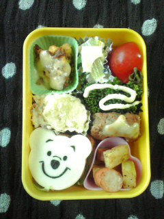 かんたん!キャラ弁☆プーさん-レシピのメイン写真