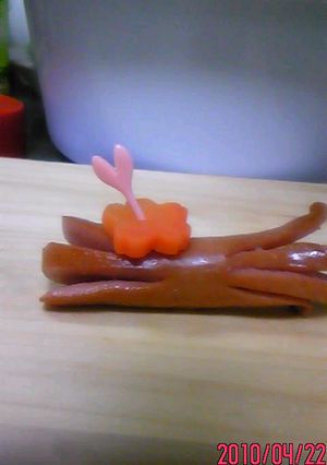 お弁当カニさんの飾り-レシピのメイン写真