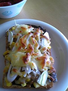 納豆トースト-レシピのメイン写真