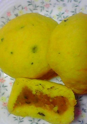 ヘルシー♪おから畑のかぼちゃパン-レシピのメイン写真
