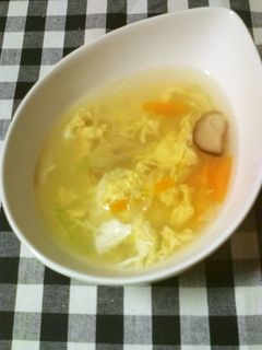 ★つるんつるん春雨スープ★-レシピのメイン写真