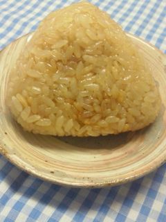シンプル☆おこわおにぎり☆醤油味-レシピのメイン写真