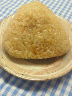シンプル☆おこわおにぎり☆醤油味-レシピのメイン写真