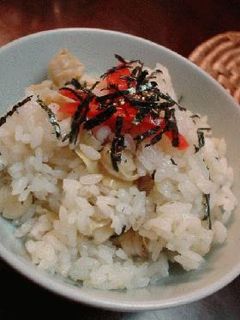 ホタテの珍味で「ホタテごはん」-レシピのメイン写真