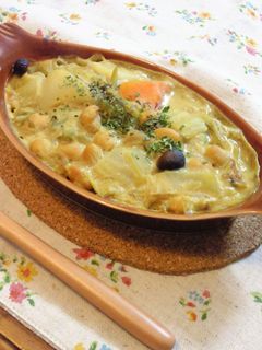 ★豆乳カレーシチュー翌朝リメイクドリア★-レシピのメイン写真