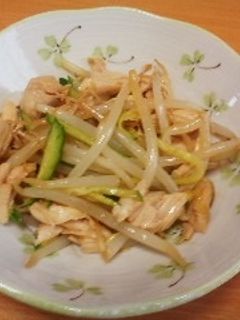 鶏ささみともやしの簡単ナムル-レシピのメイン写真