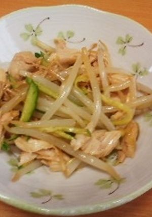 鶏ささみともやしの簡単ナムル-レシピのメイン写真