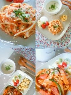 離乳食☆取り分け☆ナポリタン-レシピのメイン写真
