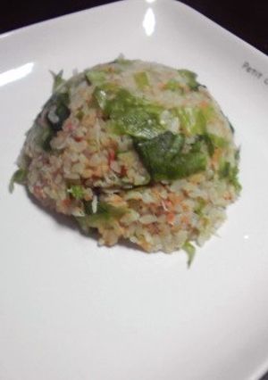 シャキシャキ　レタスの春色チャーハン-レシピのメイン写真
